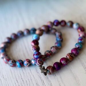 BEADED STRETCH BRACELETS